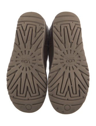 UGG Suede Cutout Accent Boots