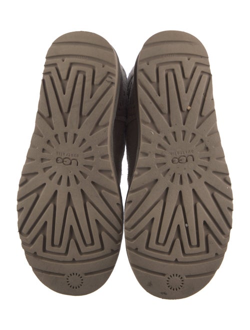 UGG Suede Cutout Accent Boots