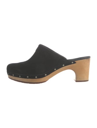UGG Suede Studded Accents Mules