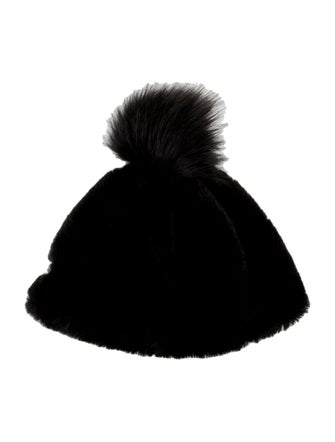 UGG faux fur beanie