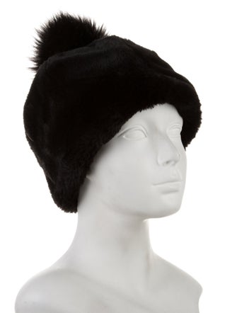 UGG faux fur beanie