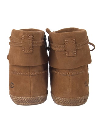 UGG Suede Lace-Up Boots
