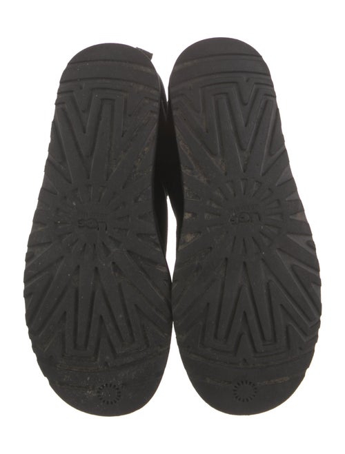 UGG Suede Fur Trim Boots