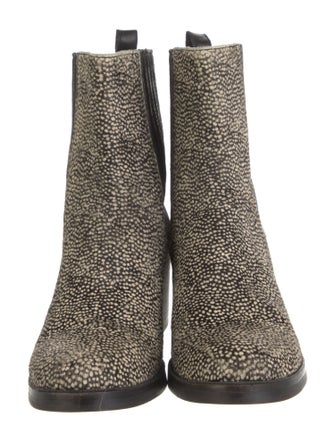 UGG Ponyhair Animal Print Chelsea Boots
