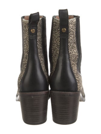 UGG Ponyhair Animal Print Chelsea Boots