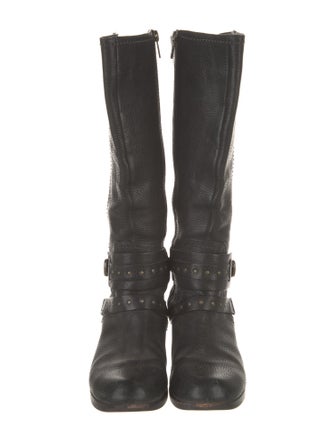 UGG Leather Studded Accents Riding Boots