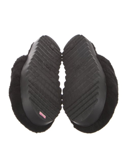 UGG Fur Slingback Sandals