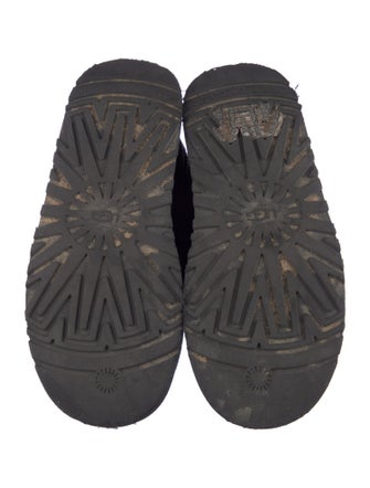 UGG Suede Graphic Print Flats