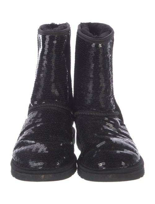 UGG Sequins Sequin Embellishments Combat Boots