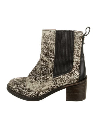 UGG Ponyhair Animal Print Chelsea Boots