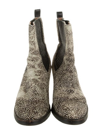 UGG Ponyhair Animal Print Chelsea Boots