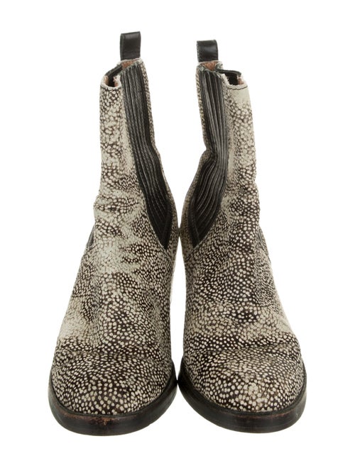 UGG Ponyhair Animal Print Chelsea Boots