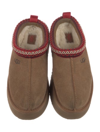 UGG Suede Graphic Print Mules