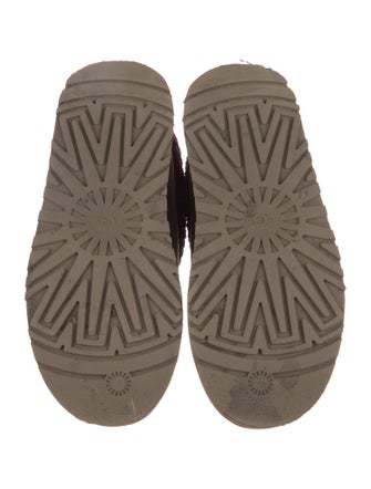 UGG Suede Graphic Print Mules