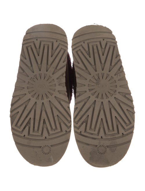 UGG Suede Graphic Print Mules