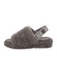 UGG Shearling Slingback Sandals