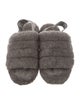 UGG Shearling Slingback Sandals