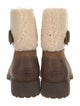 UGG Leather Moto Boots
