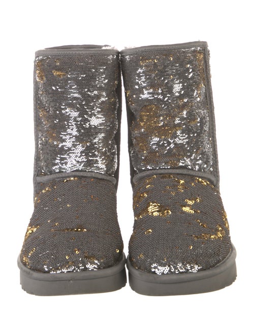UGG Sequins Sequin Embellishments Combat Boots
