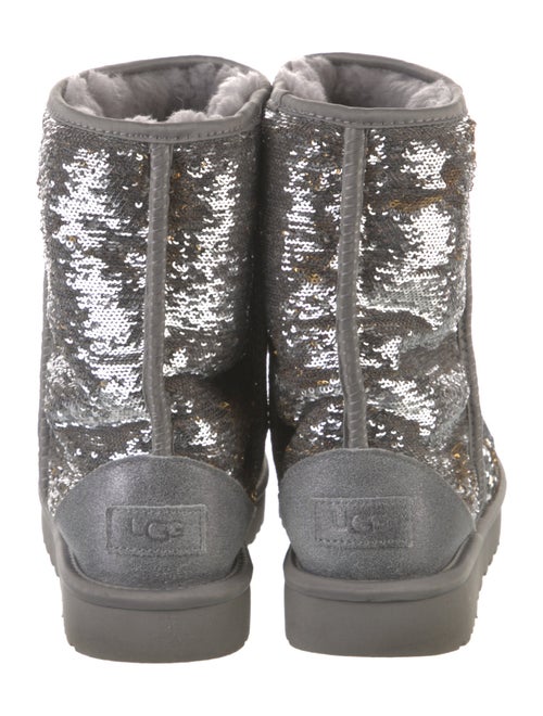 UGG Sequins Sequin Embellishments Combat Boots