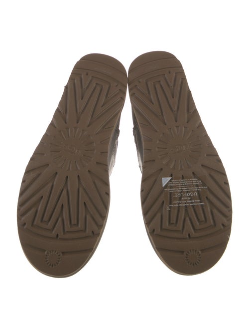 UGG Suede Embroidered Accent Boots