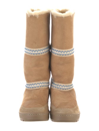 UGG Suede Striped Boots