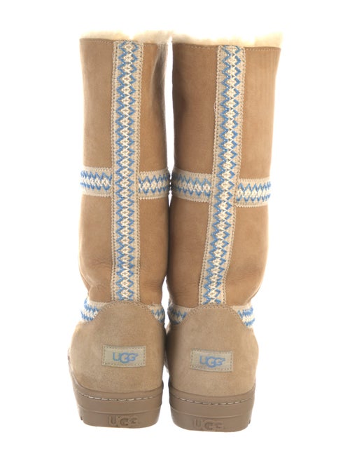 UGG Suede Striped Boots