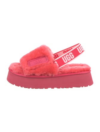 UGG Shearling Slingback Sandals