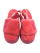 UGG Shearling Slingback Sandals