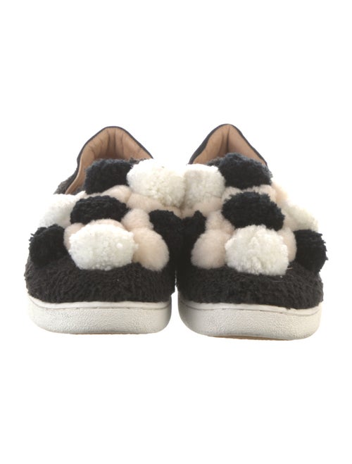 UGG Fur Colorblock Pattern Sneakers