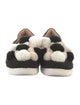 UGG Fur Colorblock Pattern Sneakers