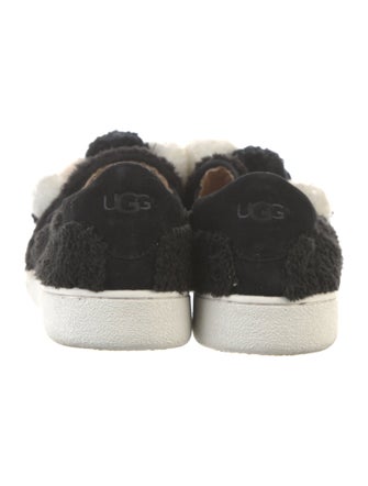 UGG Fur Colorblock Pattern Sneakers