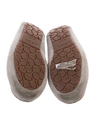 UGG Suede Beaded Accents Moccasins