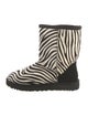 UGG Ponyhair Animal Print Rain Boots