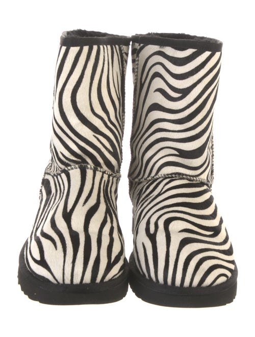 UGG Ponyhair Animal Print Rain Boots