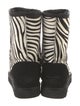UGG Ponyhair Animal Print Rain Boots