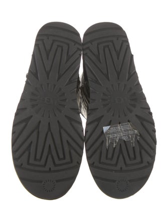 UGG Ponyhair Animal Print Rain Boots