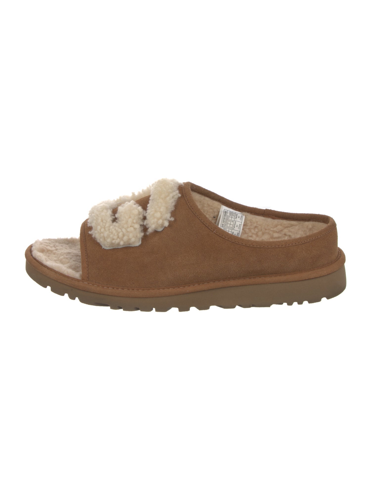 UGG Suede Graphic Print Flats