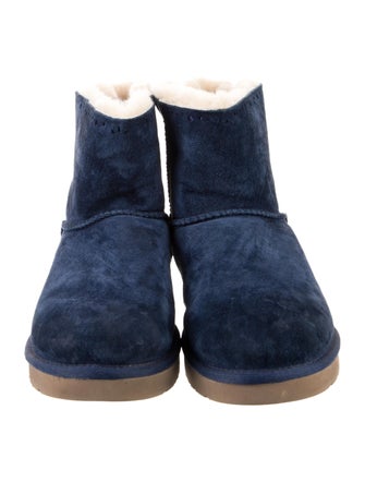 UGG Suede Bow Accents Boots
