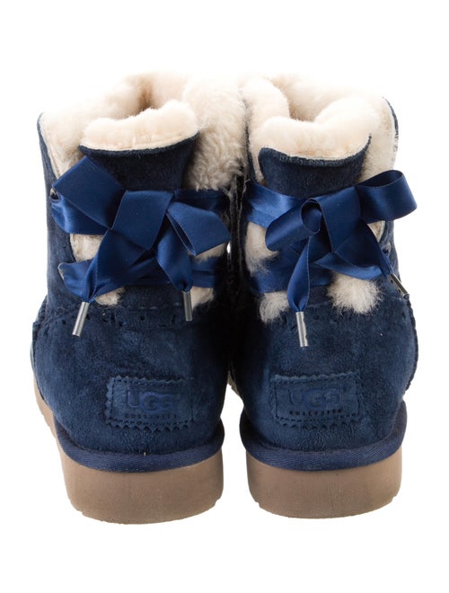 UGG Suede Bow Accents Boots