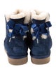 UGG Suede Bow Accents Boots