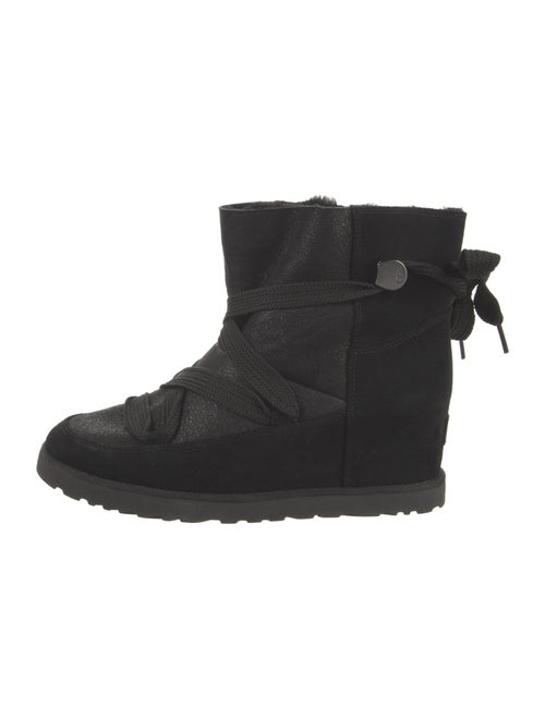 UGG Suede Lace-Up Boots