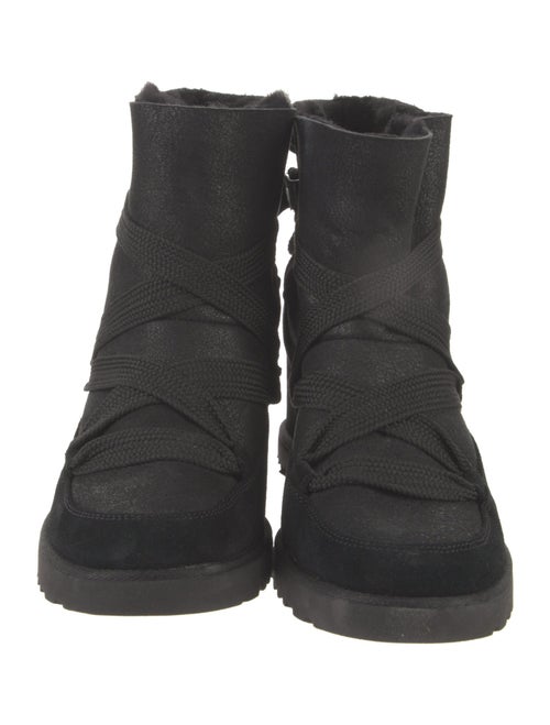 UGG Suede Lace-Up Boots
