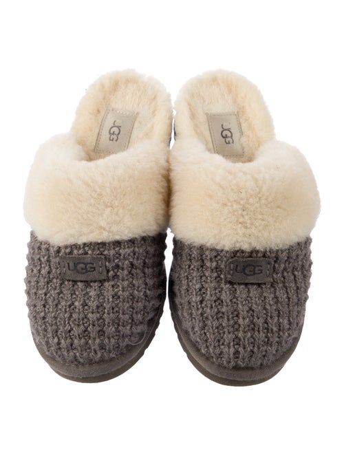 UGG Wool Tweed Pattern Mules