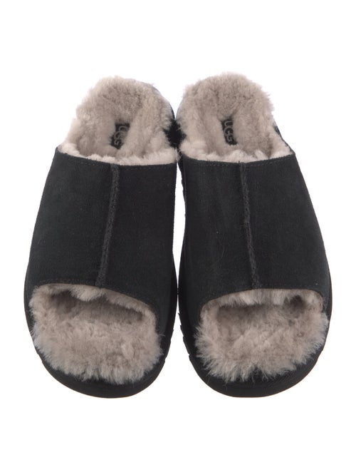 UGG Suede Colorblock Pattern Mules