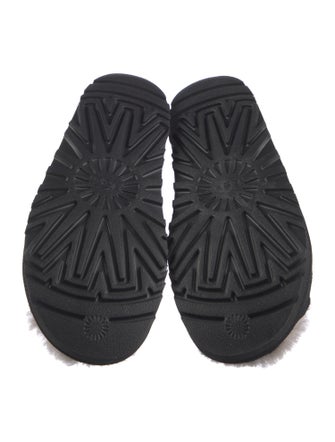 UGG Suede Colorblock Pattern Mules