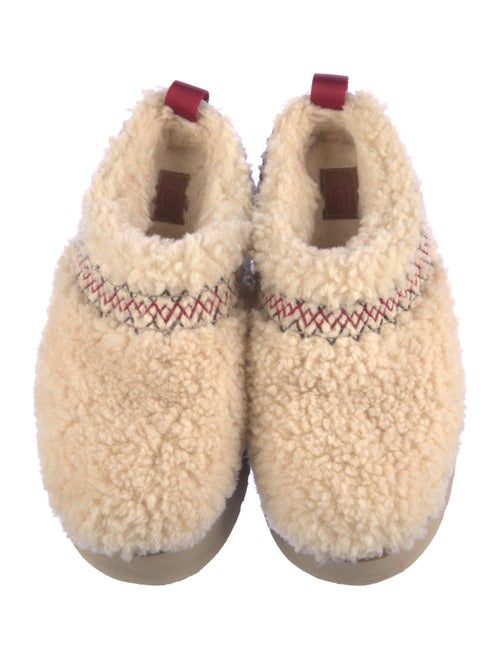 UGG Shearling Embroidered Accent Mules