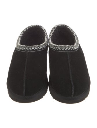 UGG Suede Embroidered Accent Flats