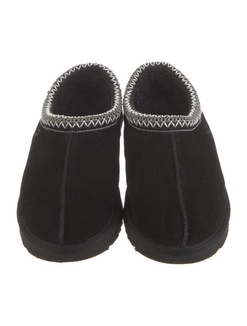 UGG Suede Embroidered Accent Flats