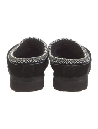 UGG Suede Embroidered Accent Flats